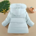 thumbnail image 3 of WOYY Girls Winter Coat Hooded Warm Down Jacket Stylish Winter Outerwear for Girls, 3 of 3