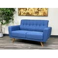 thumbnail image 3 of ViscoLogic MOCA Contemporary New Mid-Century Tufted Style Fabric Upholstered Modern Living Room Sofa, 3 of 5