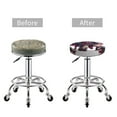 thumbnail image 5 of Goofa Cool Patriotic Buffalo Cowboy Printed Stool Covers Round, Waterproof Round Bar Stool Covers Anti-Slip Round Bar Stool Seat Cover with Elastic Bands Durable-13 inch, 5 of 7