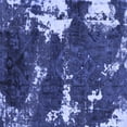 thumbnail image 1 of Ahgly Company Indoor Square Abstract Blue Modern Area Rugs, 8' Square, 1 of 4