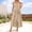 Khaki, variant on Women's Sexy Low Cut Spaghetti Strap Long Dress Casual Sleeveless Backless Maxi Dress Square Neck Dress, Mother of The Bride Dresses, Formal Wedding Guest Dress(Green,L)