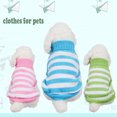 thumbnail image 1 of Liquidación Jacenvly 2024, nueva ropa para perros, suéter de rayas horizontales, ropa a rayas para mascotas, ropa para perros, todos los suministros para mascotas, 1 of 4