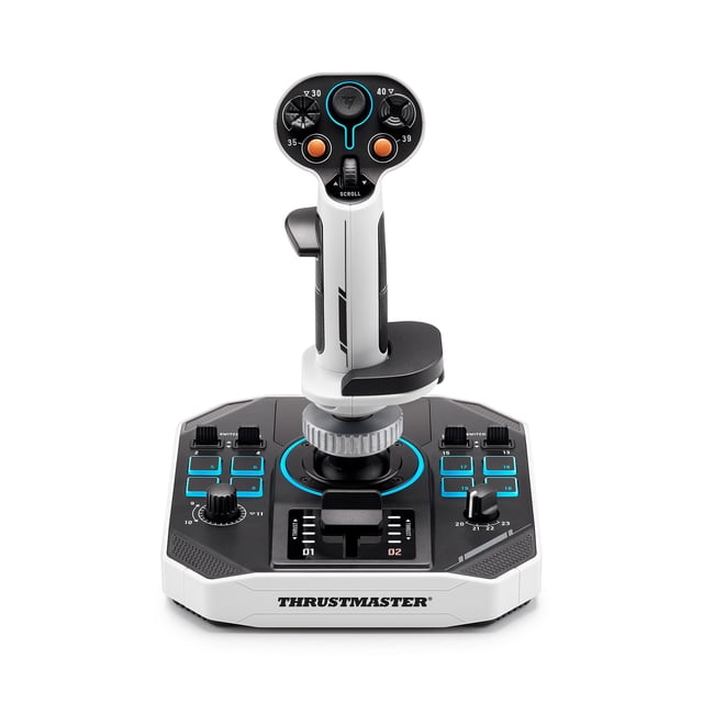 Flightstick Thrustmaster Sol-R 1 para PC, ambidiestro, 44 botones