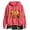 Pink, variant on Halloween Hoodies for Womens Oversized Long Sleeve Tops Fall Pumpkin Maple Leaf Floral Graphic Pullover Casual Sweatshirt With Kangaroo Pocket