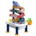 thumbnail image 1 of Juguetes De Baño Para Niños, Juego De Ensamblaje, Pista De Cascada De Tobogán Diy Divertido Con Ventosas, Regalos De Cumpleaños Para Niños Y Niñas Eigraketly FN005912-00, 1 of 6