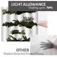 thumbnail image 6 of LALILO Kitchen Curtain Valance Plants Forest Rod Pocket Window Curtain 52"x 18" Set of 2, 6 of 6