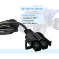 thumbnail image 5 of 12 Volt Charger for Kids Ride On Car Toys12v Battery Charger for Yamaha Raptor 700R Toyota FJ Cruiser Dumar MegaTredz Motion Trendz Power Supply Adapter for Children Electric Wheels Cars, 5 of 7