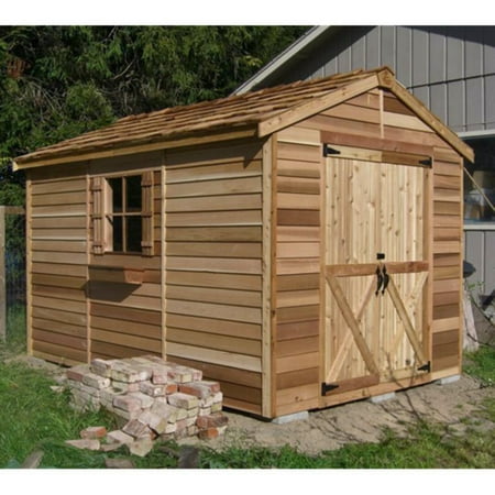 Cedar Shed 6 x 9 ft. Rancher Storage Shed