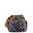 thumbnail image 1 of Pre-Owned Petit Noe Handbag Monogram Multicolor By Rebag, 1 of 7