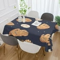 thumbnail image 6 of 60x120 Inch Tablecloth Polyester Square Tablecloth for Home Kitchen Dinner Decor Baseball Gloves and Balls Pattern, 6 of 9