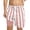 Pink, variant on Boys Girls Swim Trunks Two Tone Striped Print Beach Shorts with Mesh Pockets Elastic Waistband UPF 50 Plus Sun for Toddler Kids Youth Summer Lightweight Breathable Size:13-14 Years