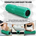 thumbnail image 3 of Nordic Lifting 5-Speed Vibrating Green EVA Foam Deep Tissue Massage Roller for Muscle Recovery, 3 of 9