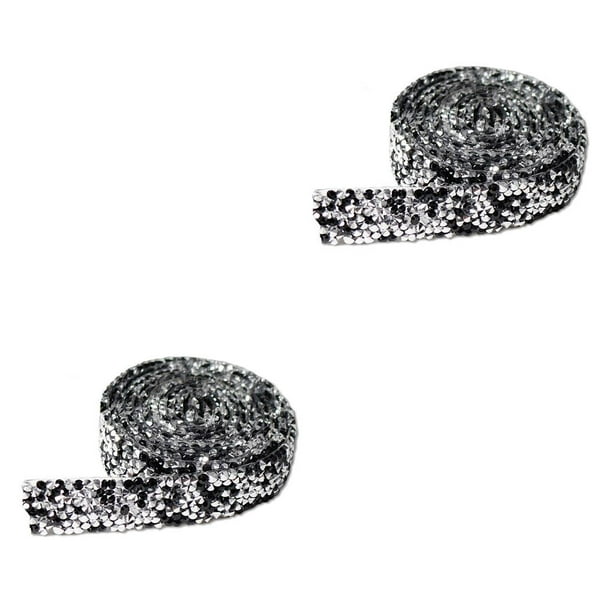 Wosthever Pegatinas ostentosas, decoración de cristal de resina, cinturón DIY, apliques para ropa, decoración artesanal, cuentas, tira de taladro para Type9 NO9 Wosthever CBP368396