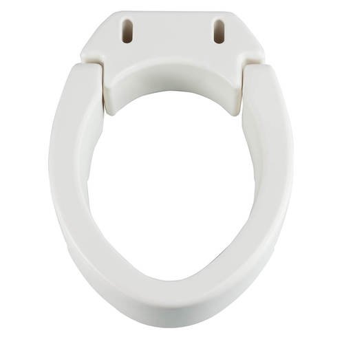 Hinged Toilet Seat RiserELONGATED