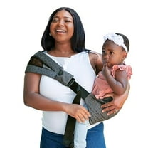 Boppy ComfyHold Cross-Body Hip Baby Carrier - Light, Compact, and Breathable with Wide Comfy Seat and Snug No-Slip Fit, Baby Safety Alliance Verified