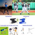 thumbnail image 4 of Greeniant Cinturón de béisbol Cinturón de softbol Cinturón ajustable para jóvenes y adultos Golf No.2 Greeniant OD016717-02, 4 of 6