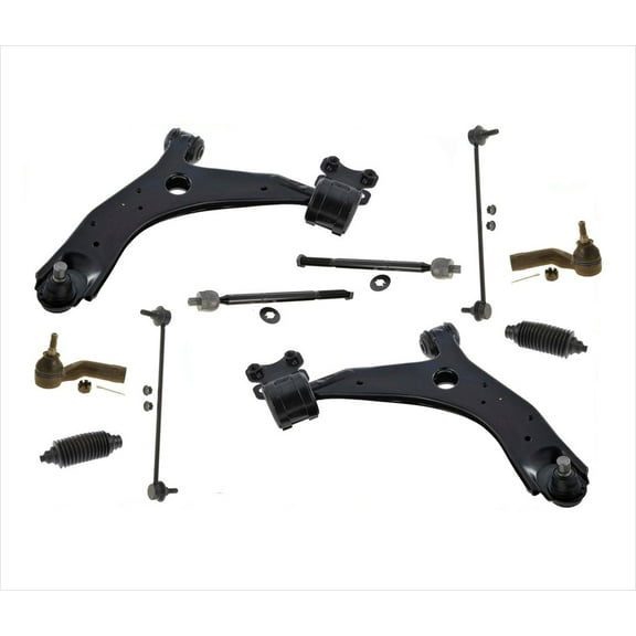 Fits For Mazda 3 04-09 & 5 06-14 Lower Control Arms Ball Joints Tie Rod Links