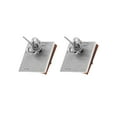 thumbnail image 4 of Salavetti Diamond Art Deco Women's Stud Earrings 18K White Gold 0.3 Cttw, 4 of 4