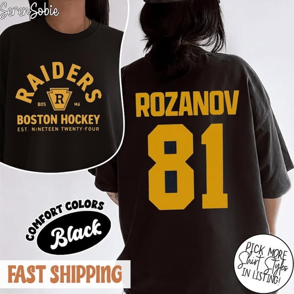 Ilya Rozanov 81-Boston Raiders T-Shirt, Hudson Williams Connor Storrie Shirt, Heated Rivalry Inspired Shirt, Ilya Rozanov Shane Hollander Tee