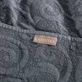 thumbnail image 5 of Kasentex  3-Piece Stone Washed Quilt Set Soft Cotton Reversible Bedspread Coverlet Set Grey Queen, 5 of 5