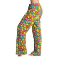 thumbnail image 2 of Just Love Women's Plush Pajama Pants 6339-V-10768-L (Large, Multi - Tossed Smiley), 2 of 3