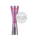 thumbnail image 4 of Women’s Facial Hair Remover and Eyebrow Trimmer with Pivoting Head, Includes 2 Gentle Blades for Brow and Face and 2 Eyebrow Trim Attachments, Battery-Operated – ES2113PC, 4 of 4