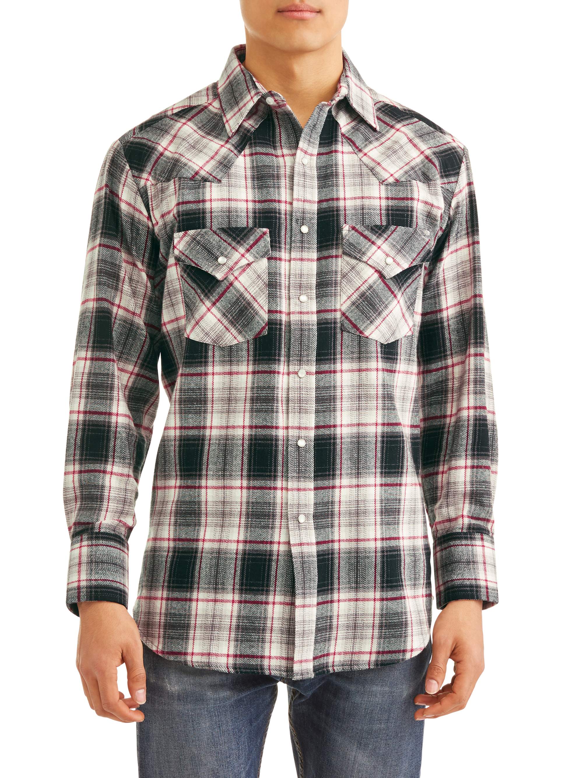 Long Sleeve Brawny Western Shirt 