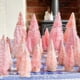 thumbnail image 2 of 8 piezas de mini pinos navideños artificiales de varios tamaños, árboles coloridos para adornos de escritorio para el hogar, decoración de mesa de fiesta de Navidad, 2 of 5