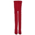 thumbnail image 3 of Cookie's Cable Knit Tights (Sizes 1 - 18) - red, 12 - 14 (Big Girls), 3 of 3