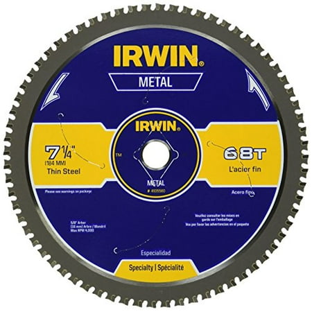 Irwin 4935560 7-1/4-Inch 68 Tpi Metal Cutting (Best Sawzall Blades For Metal)