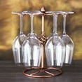 thumbnail image 5 of Retro Metal Wine Glass Holder Freestading Wine Cup Rack Stemware Storage Air Drying System for Kitchen Dining Room Bar Restaurant, 5 of 8