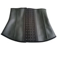 thumbnail image 3 of Cinturón deportivo de látex brillante de 9 huesos con 4 botonadura y contracción abdominal de goma, 3 of 5