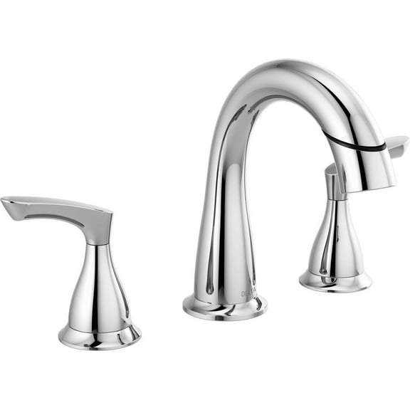Delta 35765LF-PD Broadmoor Two-Handle Pull-Down Bathroom Faucet in Chrome