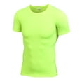 thumbnail image 2 of Topwoner Men Summer Compression T-Shirts Quick Drying Basketball Running Short Sleeve Sports Tight Base Layer Tops, 2 of 6