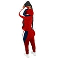 thumbnail image 4 of HKEJIAOI Tracksuits for Women Two Piece Outfits Zip Top Jacket and Elastic Waistband Pant Women Sweatsuit Tracksuit Sets, 4 of 9