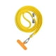 thumbnail image 3 of Cordón para teléfono antipérdida de nailon cruzado compatible con la mayoría de los teléfonos inteligentes Correa para el cuello para teléfono Amarillo, 3 of 9