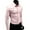 Pink M, variant on Men's Fashion Casual Solid Candy Color Long Sleeve Slim Fit Dress Shirt Top