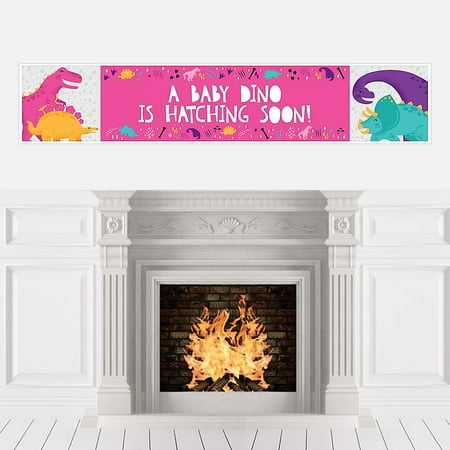 Roar Dinosaur Girl Dino Mite T Rex Baby Shower Decorations Party