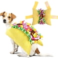 thumbnail image 1 of Disfraz de mascota Coppthinktu Taco para perros en Halloween y Navidad, 1 of 6
