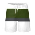 thumbnail image 4 of Vedolay Short Sets For Mens Mens Short Sets 2 Piece Outfits Shirt Fashion Summer Casual Short Sleeve and Shorts Set for Men,White S, 4 of 5