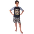 thumbnail image 5 of Monster Jam Boys' MAX-D Monster Truck 2 PC Shirt And Shorts Pajama Set, 5 of 7