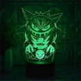 thumbnail image 2 of Cartoon Elf Gengar Night Light 3D Illusion LED Light Childre, 2 of 5