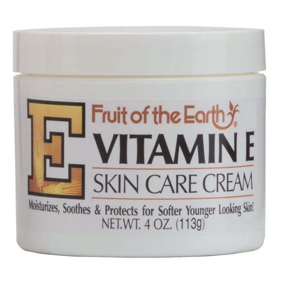 Fruit of the Earth Vitamin E Skin Care Cream 4 oz per Jar