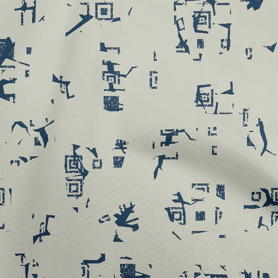 oneOone Polyester Spandex Dusty Gray Fabric Abstracts Sewing Material Print Fabric By The Yard 56 Inch Wide