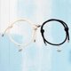 thumbnail image 1 of 2Pcs Lovers Matching Bracelet de distancia magnética para mujeres y hombres, el tamaño es adecuado para la mayoría de las personas Negro beige Yinane Pulsera Distancia, 1 of 7