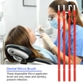 thumbnail image 4 of Cepillo aplicador dental, 100 piezas, cepillos dentales desechables, aplicadores dentales desechables, cepillos dentales desechables, acabado de lujo, 4 of 8