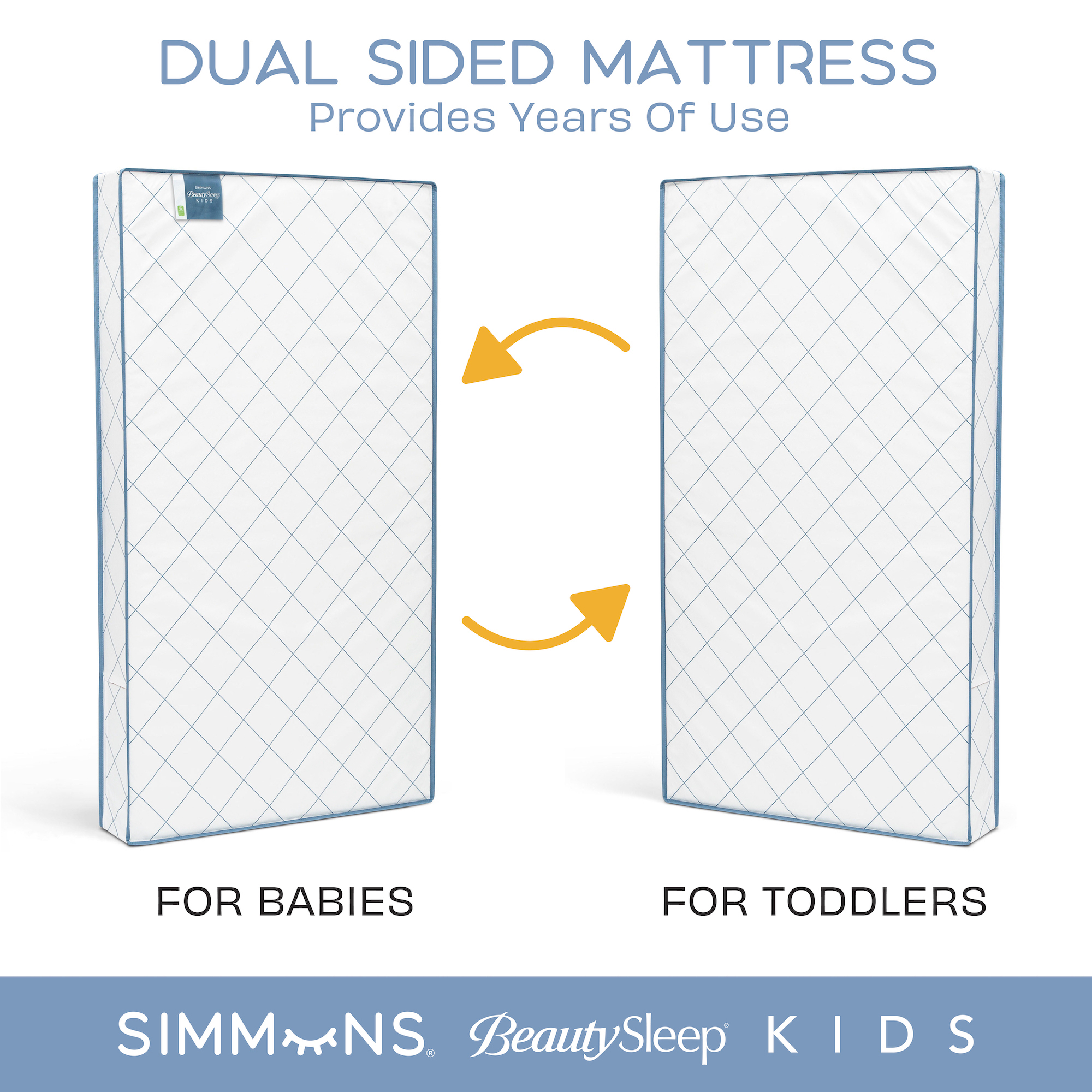 Simmons BeautySleep Kids Crib and Toddler Mattress photo 4