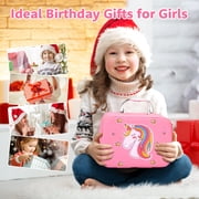 Flybay Kids Makeup Kit for Girls, Princess Toys Washable Makeup Set for Toddlers Children Princess Dress Up Birthday Gifts Toys for 3-12 Year Old Girls