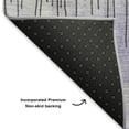 thumbnail image 5 of Addison Rugs Mayfield Premium Machine Washable Transitional Modern Lavender Rectangle Rug, 8' x 10', 5 of 7