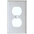 thumbnail image 1 of Morris Products 83210 Plaques Murales en Acier Inoxydable 1 Gang Duplex Réceptacle, 1 of 2